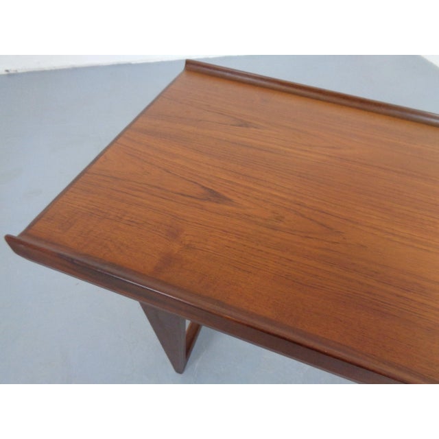 Teak Coffee Table by Peter Løvig Nielsen for Dansk Designs, Denmark, 1968 For Sale - Image 13 of 15