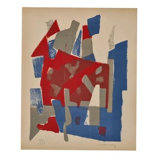 Georges Carrey, Untitled, 1953, Lithograph For Sale
