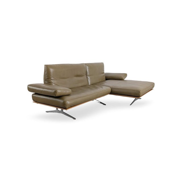 Postmodern Koinor Marylin Corner Sofa in Leather For Sale - Image 3 of 14