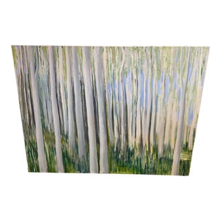 20th Century Art Painting Aspen Grove For Sale