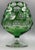 Mid-Century Modern Faceted Vase in Emerald Green attributed to a design by Karel Wünsch for Nový Bor, Bohemia, 1960s For Sale - Image 13 of 15
