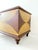 Brown 19th Century Folk Art Dome-Top Wallpaper Travel Chest, 1878 For Sale - Image 8 of 18