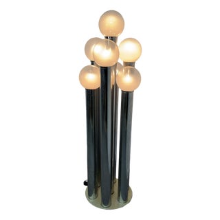 7-Light Floor Lamp in the style of Goffredo Reggiani, 1970 For Sale