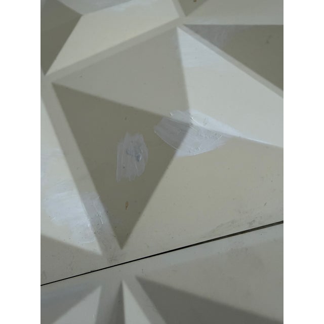 Sculptural Geometric 3d Wall Art Panels, Set of 12 For Sale - Image 15 of 18