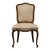 Drexel Furniture Country French Provincial Style Upholstered Dining Side Chair For Sale