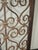 Vintage French Country Wrought Iron Fireplace Screen With Finials For Sale - Image 15 of 16