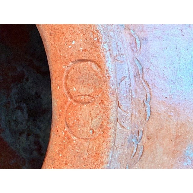 Baroque 18th Century Rare Large Terracotta Hand Carved French Biot Pot For Sale - Image 3 of 18