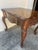 Bernhardt French Provincial Side Table / End Table with Burlwood Inlay Scallop Top. Excellent Condition. Minimal household...