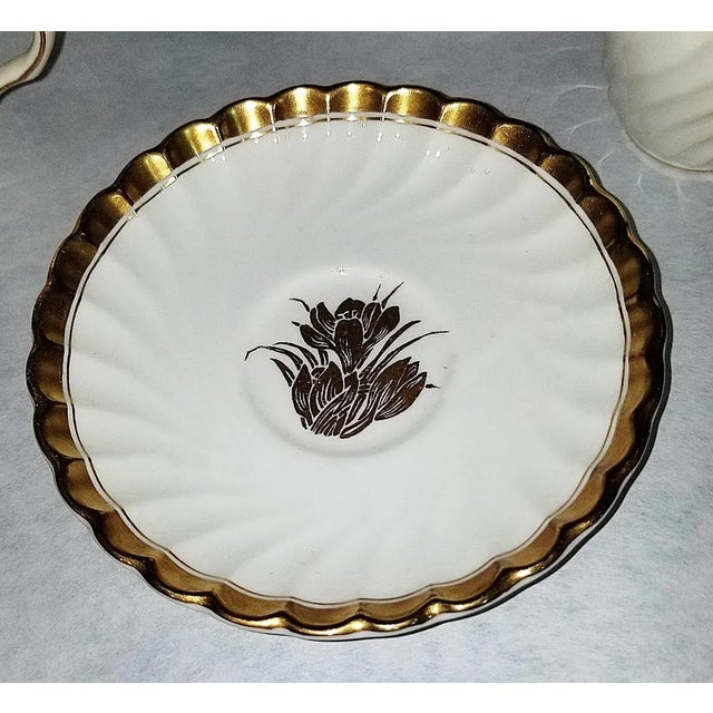 1950s 1950s Tiffany & Co. Demitasse Cups & Saucers Set by Minton- 24 Pieces For Sale - Image 5 of 9