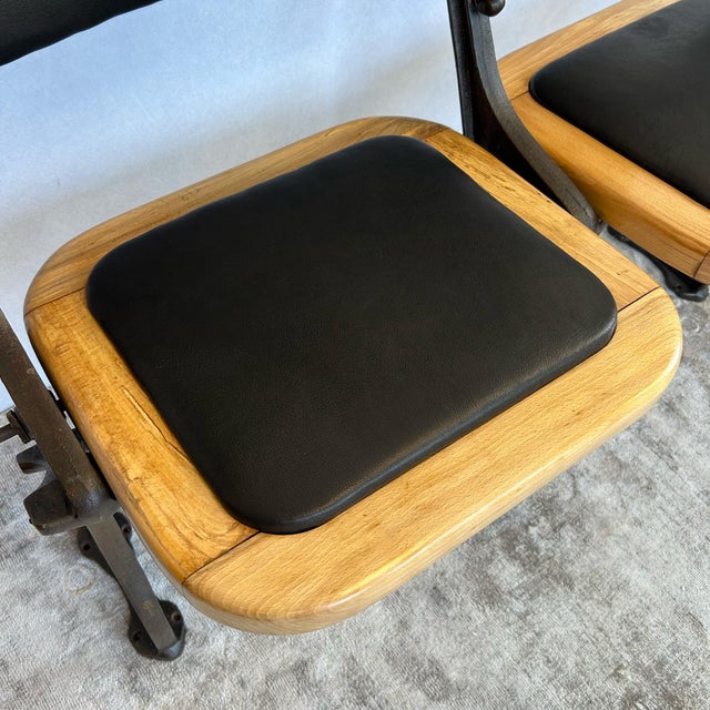 Cast Iron and Bentwood Cinema Seats, 1930s For Sale - Image 11 of 16