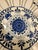 1990s 1990s Maitland-Smith Chinoiserie Blue & White Porcelain Pierced Basket Bowl For Sale - Image 5 of 7
