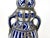 Mid-Century Modern Mid-Century Moroccan Hand Painted Cobalt Ceramic Decanter with Wire Filigree Detailing, 1950s For Sale - Image 3 of 14