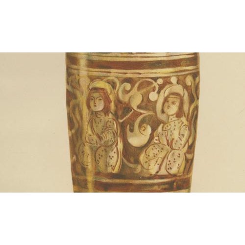 Henry Wallis Lustreware Albarello, 1899, Chromolithograph For Sale - Image 6 of 9