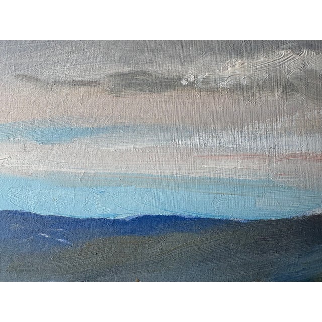 Wood 2025 “Paysage, Mont Ventoux” Julian Merrow Original Oil Painting, Framed For Sale - Image 7 of 8