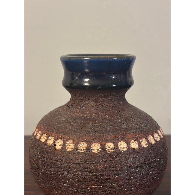 Vintage Gabriel Keramik Vase / Weed Pot, Made in Sweden, 1950s For Sale - Image 4 of 5