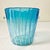 1960s 1960s Vintage Italian Hollywood Regency Pablo Venini Murano Glass Ice Bucket With Petite Bubbles For Sale - Image 5 of 10