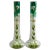 Art Nouveau Hand-Painted Opaline Glass Vases, France, 1920s, Set of 2 For Sale - Image 10 of 10