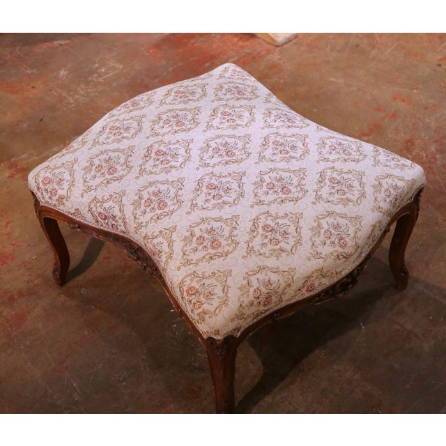 Late 19th Century 19th Century French Louis XV Provençal Walnut Duchesse Brisée Chaise Longue For Sale - Image 5 of 15