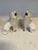 Staffordshire Late 19th Century Pair of Staffordshire Pottery Poodle Dog Figures For Sale - Image 4 of 10