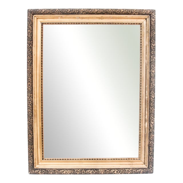 Mirror in a Golden Frame, Western Europe., 1890s For Sale
