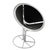 Pace Armchair in Powder-Coated Aluminum by Altreforme For Sale - Image 4 of 8