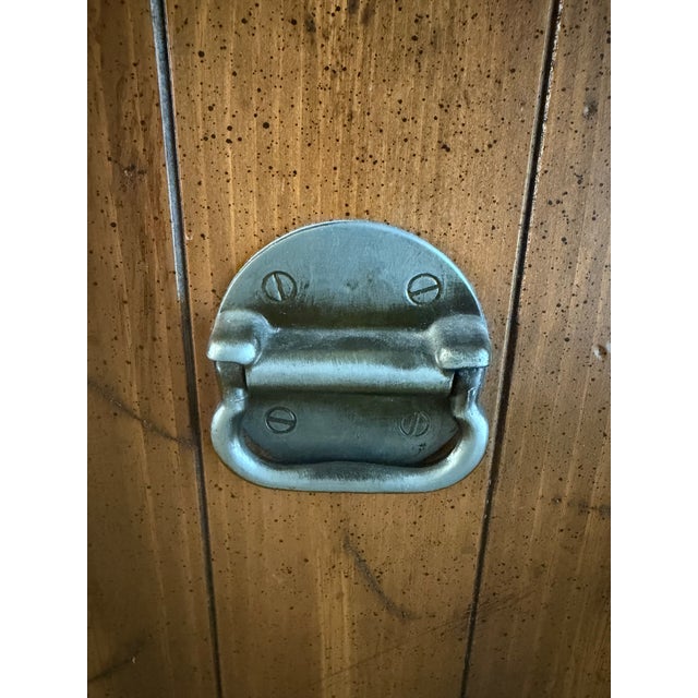 Vintage Young Hinkle "Ship Ahoy" Wood Armoire/Gentleman's Chest For Sale - Image 4 of 8