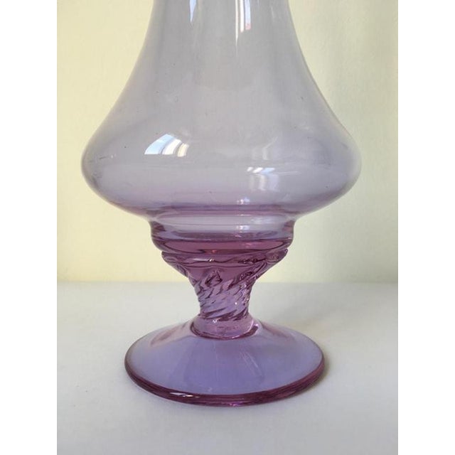 Postmodern Murano Glass Bottle, Italy, 1960s For Sale - Image 4 of 18