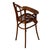 1900 - 1909 Antique Vienna Secession Bent Oak & Caine Children's High Chair by Thonet For Sale - Image 5 of 8
