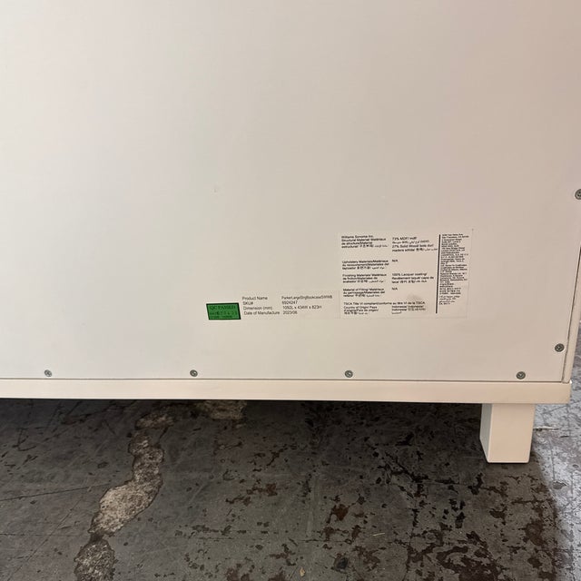 West Elm Parker Market Bin Cubbies, Pair For Sale In San Francisco - Image 6 of 12