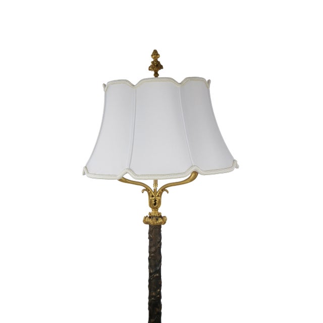 This elegant Italian floor lamp, dating to the mid-to-late 19th century, reflects the refined decorative taste of the...