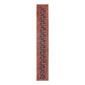 19th Century W. Persian Kurdish Carpet ( 2'6" x 16' - 76 x 488 )