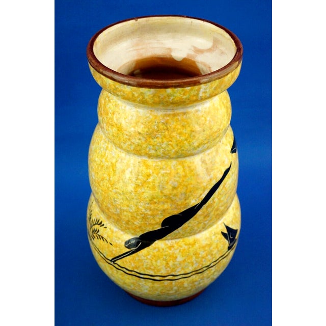 Futurist Triple-Bulb Ceramic Vase by Bitossi, 1920s For Sale - Image 10 of 18