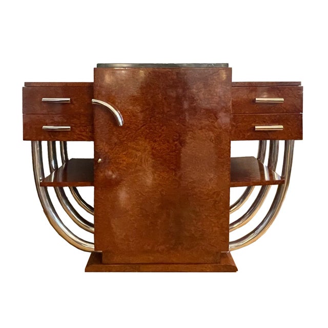 Museum Sideboard attributed to Réne Herbst For Sale - Image 3 of 10