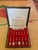 Vintage Barasch Aco Inox Semi Precious Stone Cocktail Forks- Set of 6 For Sale - Image 11 of 11
