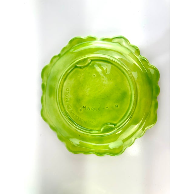 Ceramic Vintage Mid Century Holland Mold Cabbage Tureen With Underplate For Sale - Image 7 of 10