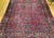 Antique Oversized Persian Sarouk Area Rug, Hand-Knotted Wool, Allover Floral Pattern, 10x18, Red & Navy For Sale - Image 4 of 18