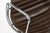 Eames Herman Miller Brown Leather Aluminum Group Thin Pad Desk Chair, 2008 For Sale - Image 15 of 18