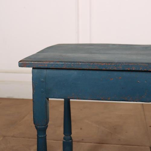 18th Century English painted oak lamp table. 1760. This piece is designed in the style of the selected designer and/or...