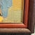 Wood Petite Mid Century Abstract Bull Fighting Painting For Sale - Image 7 of 8