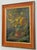 Mid Century Floral Still Life of Sunflowers Signed Prince Betzky 1946 For Sale - Image 9 of 9