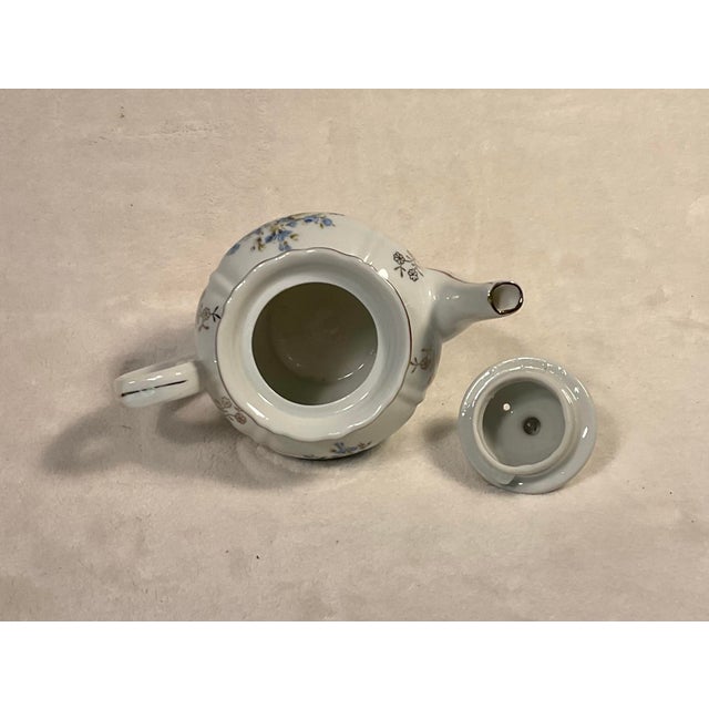 Japanese Vintage Decorative Floral Porcelain Tea Pot, Haruta & Co For Sale In Greenville, SC - Image 6 of 11