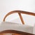 Wood Pretzel Chair in Rattan, 1970s For Sale - Image 7 of 14