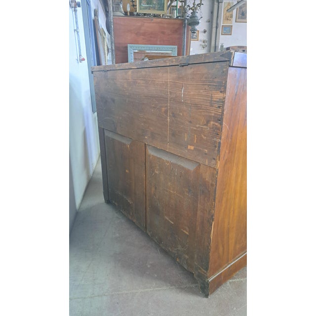 Brown Antique Walnut Sideboard, 1890s For Sale - Image 8 of 14