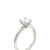 Metal Tiffany & Co. Platinum Princess Cut Diamond Engagement Ring 0.82ct 4.5gSize 6.75 For Sale - Image 7 of 11