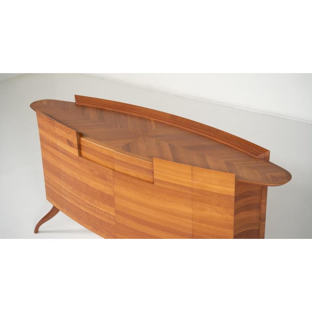 Mid-Century Oval Sideboard from Ceccotti Collezioni For Sale - Image 15 of 16