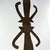 Ceremonial Prestige Knife with Hide-Wrapped Hilt, Kongo Region, Central Africa A finely forged ceremonial knife from the...
