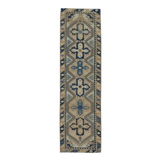 Vintage Turkish Rug 2'5" x 9' For Sale