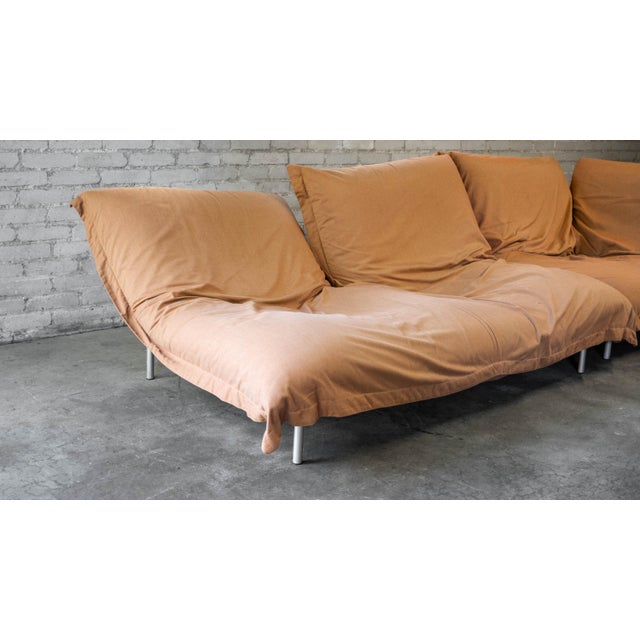Ligne Roset Ligne Roset 'Calin' Modular Sectional Sofa by Pascal Mourgue, 1990s - Two Pieces For Sale - Image 4 of 18