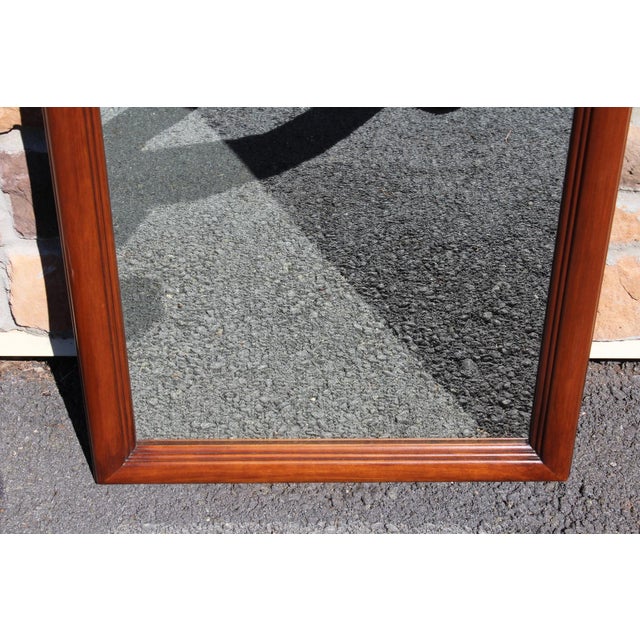 Wood Henkel-Harris Wild Black Cherry Mirror For Sale - Image 7 of 16