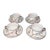 1930s Rudolf Wachter Bavaria Coffee Service, Floral W/ Sterling Trim - Set of 11 For Sale In Los Angeles - Image 6 of 12